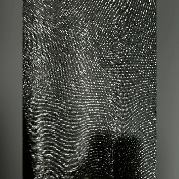 Calvin Klein black sparkly asymmetrical top size 2XL - Picture 2 of 6